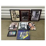 FTH217- Assorted Framed Movie Memorabilia 