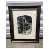 FTH236- Framed Charles Addams Print