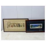 FTH298- (2) Framed Prints