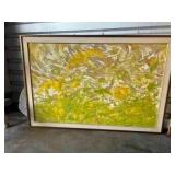 FTH380- Oil Serigraph On Board By Artist Dietrich Grunewald 