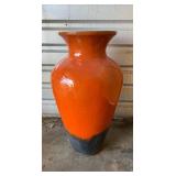 FTH385- Large Burnt Orange Planter Vase