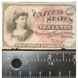 FTH411 - US $.10 Fractional Currency
