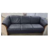 FTH434 - Large Black Sofa 