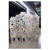 FTH435- Wooden Tropical Themed Room Divider