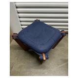 FTH437- Luna Leather Ottoman