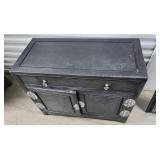 FTH444 - Black Finished Nightstand