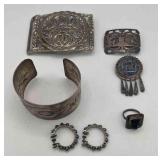 FTH706-Sterling Silver Jewelry Lot