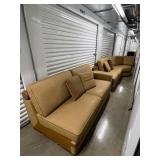 FTH483- (3) Piece Modular Leather Like Sofa