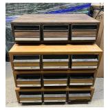 FTH512 Four Wooden Cassette Tape Storage Cases With Tapes