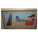 KLS045 Peggy Hopper Framed Print