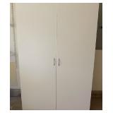 KLS079 White Wardrobe Cabinet