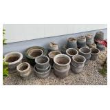 NVN001- Concrete Pots 
