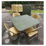 NVN025 - Folding Card Tables (3) and Chairs (8)