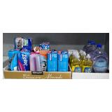 NVN051- Various Ziplock Storage Bags Together With Hand And Dish Soap 