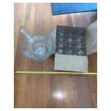 NVN064 Williamsport Crystal Punch Service Set