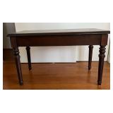 NVN077- Wood Bench With Storage