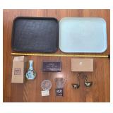 NVN088 2 Food Trays and Various Decor