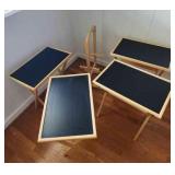 NVN090 - 5-Piece Folding Table Set With Stand