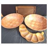 NVN115 - Large Salad Bowls and Serverware