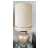 NVN129- Large Ornate Ceramic Base Lamp