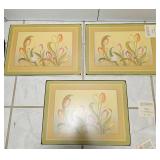 NVN141-3 Boxes Of Pimpernal Place Mats w/4 In Each