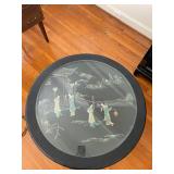 NVN156- Asian Coffee Table w/Four Stools