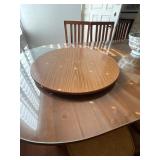 NVN176- Wooden Lazy Susan
