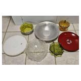 NVN197-Mystery Lot Of Miscellaneous Bowls, Dishes, Platters