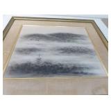 WWT003 Another Original Vintage Nanga 28" x 25" Silk Painting