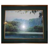 WWT004 Original Gary Reed Lithograph "Tranquil Waters" Signed