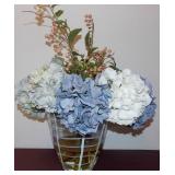 WWT012 Emilio Robba Flowers in Glass Vase