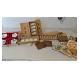 WWT052 Vintage Hashi Oki - Porcelain Chopstick Rests