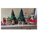 PPP026-Charming Collection Of Ceramic Christmas Collectible 