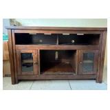 PPP038- Wooden (2) Door Tv Stand