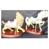 PPP044 - Lenox Carousel Collection Circus Horse and Lion