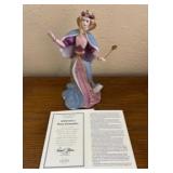 PPP046- Limited Edition Lenox Cinderellas Fairy Godmother Porcelain Figurine
