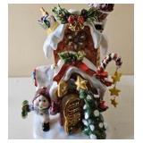 PPP072-Grandeur Noel Ceramic Holiday House