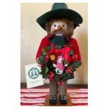 PPP083- Wooden Christian Ulbricht Nutcracker 