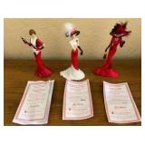 PPP094- Vintage Elegance Of Coca Cola Figurines