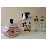 PPP100-SNOWMEN Globe Nightlights and SNOWMEN Candleholder