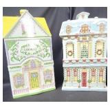 PPP101 - Lenox Village Collection Cookie Jars (2)