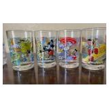 PPP109- 4 McDonald’s Walt Disney 100 Years Of Magic Anniversary Glasses