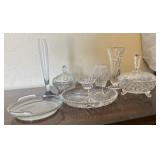 PPP127- Various Crystal Like Cut Glass