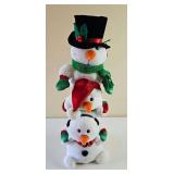PPP141-Plush and Playful Snowmen Display 