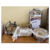 PPP192- Assorted Temptations Bakeware/Serveware & Metal Tray Holders