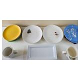 PPP234-Assortment Of Pretty Plates And Mugs