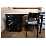 WWW039- Wood Desk and Chair Set