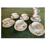 WWW045 Teacup, Saucer, And Mini Pitcher Set