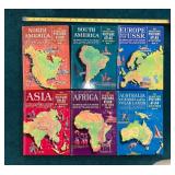 WWW100 The Golden Book Picture Atlas of the World Set