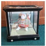 WWW110 Japanese Samurai Doll in Case